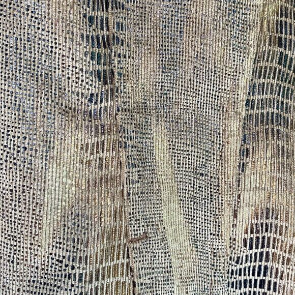 Chico's Jacket Size 2 Faux Suede Animal Print Button Front Lined 546 - Picture 5 of 7